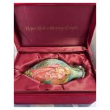 Hand painted glass blown ornamentNe Qwa Art