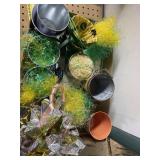 Small metal buckets I used for candy bouquets