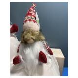 Movable Christmas gnome battery rolls around