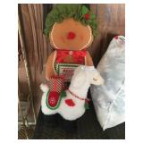 Christmas Lamb and Gingerbread Cookie Doll