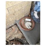 Glass Frog, Turtle, and Planter Base