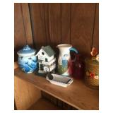 Cookie Jars, Pottery, MCM Canister, Oreo Cookie