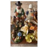 fall figurines and decor