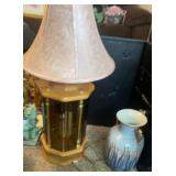 Lamp and vase