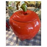 Apple cookie jar