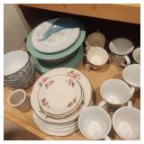 Plates and cups