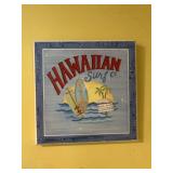Hawaiian beach wall hanging plaque