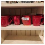 red mugs