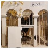 wooden bird cage