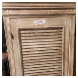 distressed cabinet