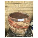 Swirl Ceramic Planter