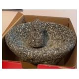 Stone grinding bowl