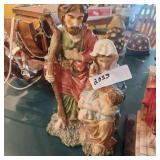 Mary Joesph and babay Jesus