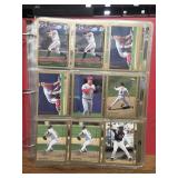 19 pages of 1999-2000 MLB Topps Cards