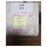 1989 Bowman MLB cards