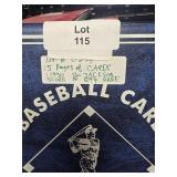 15 pages of MLB cards