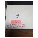 1989 score MLB cards
