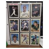 Binder 0136 180 cards of MLB Barry Bond