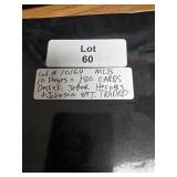 180 cards of MLB cards
