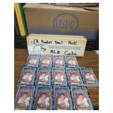 13 packs of MLB factory sealed 1988 Donruss