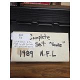 complete set  of 1989 NFL score cards