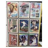 180 cards of MLB Morgan and Seaver