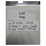 270 MLB cards