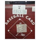 14 pages of MLB cards