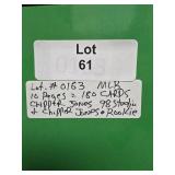 180 cards of MLB