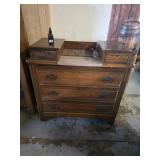 Marble top dresser