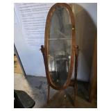 Floor Cheval tilting mirror