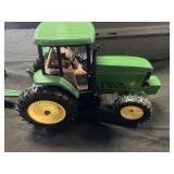 Tractor with tiller