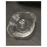 Glass bowl