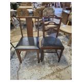 2 chairs