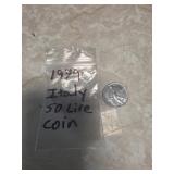 1979 Italy 50 Lire Coin