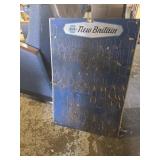 Pliers hanging pegboard