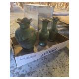 Brass vases