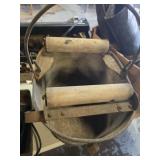 Vintage metal wash Tub