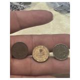 1918,1919 pfennig German empire coin and 1950