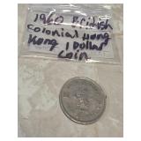 1960 British Colonial Hong Kong Coin