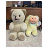 Cabbage, patch, rabbit, and bear plus