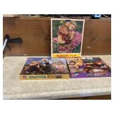 Two cabbage patch, kids puzzles, and a bar puzzle