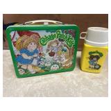 Cabbage patch lunchbox with thermos