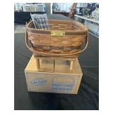1992 Longaberger cake basket new in box
