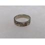 Sterling+12 kt gold size 8 1/4 ring