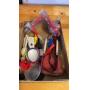 Flat of kitchen items, apple peeler