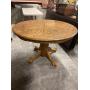 Round table with leaf