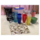 Mr coffee 1 cup coffee maker and other kitchen