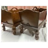 Two Magazine racks