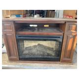 Electric fireplace tv stand  54 x 21 x 35